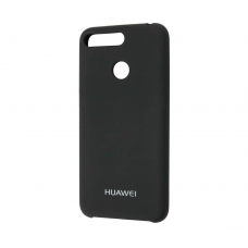 Бампер черный для Huawei Y6 Prime (2018) Silicone Cover